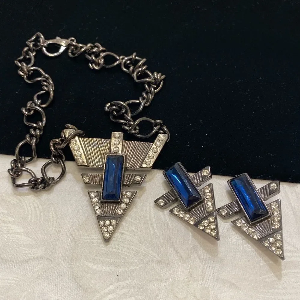 Vintage Steve Sasco Designer Art Deco Set - Picture 2 of 8